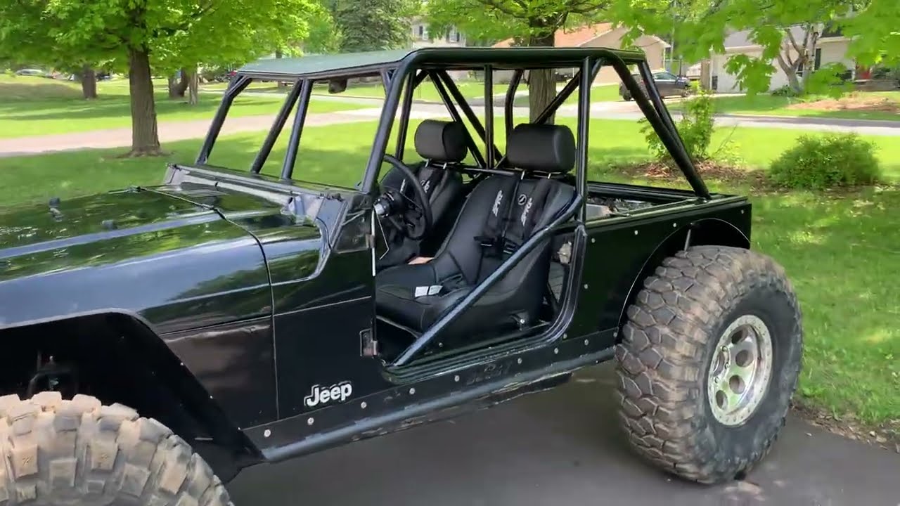New Roll Cage and Dash — Bessy the no lift TJ on 39s