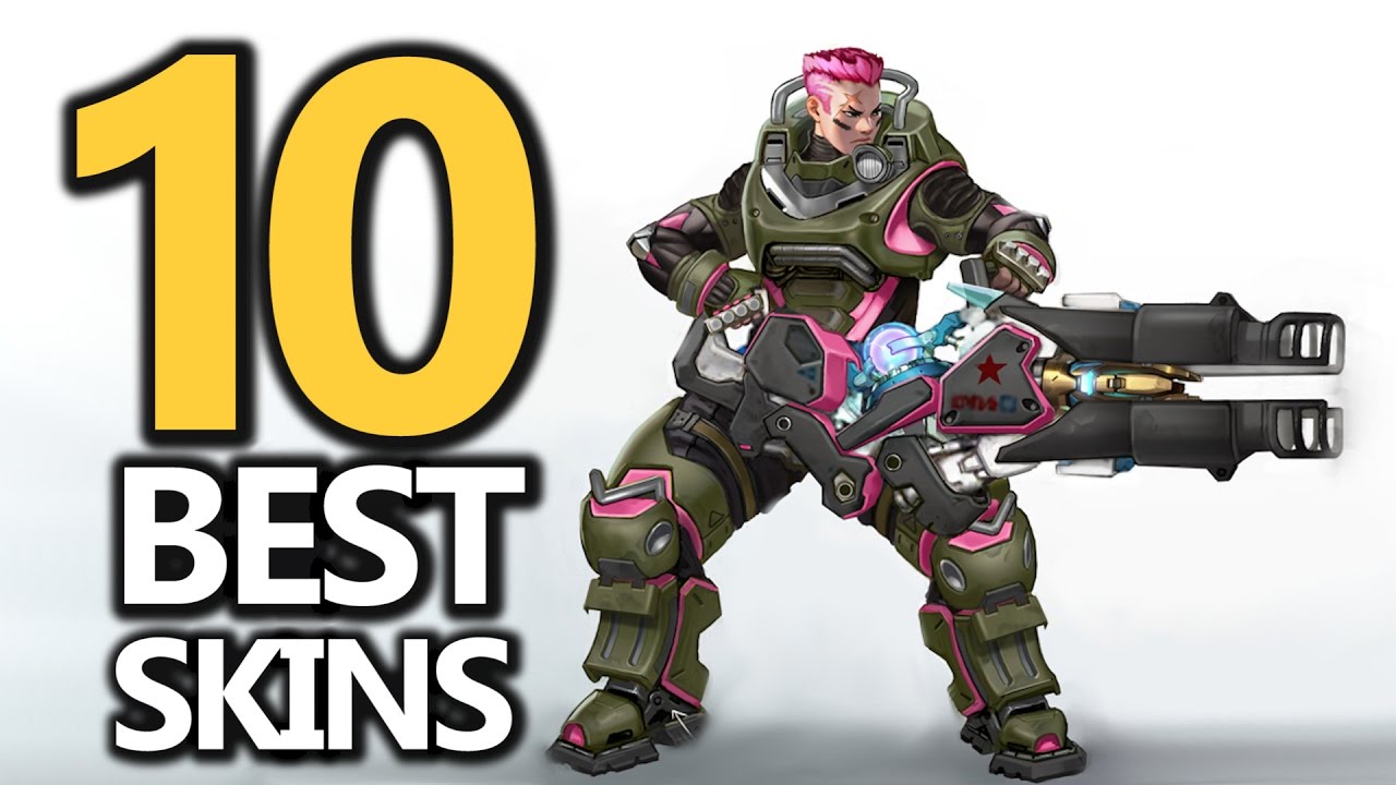 TOP 10 Overwatch Fan Skins! - Ep. 4