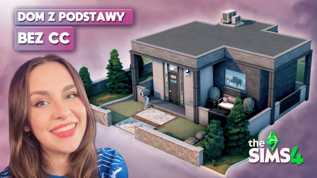 MIKRO DOM Z PODSTAWY GRY - The Sims 4 budowa