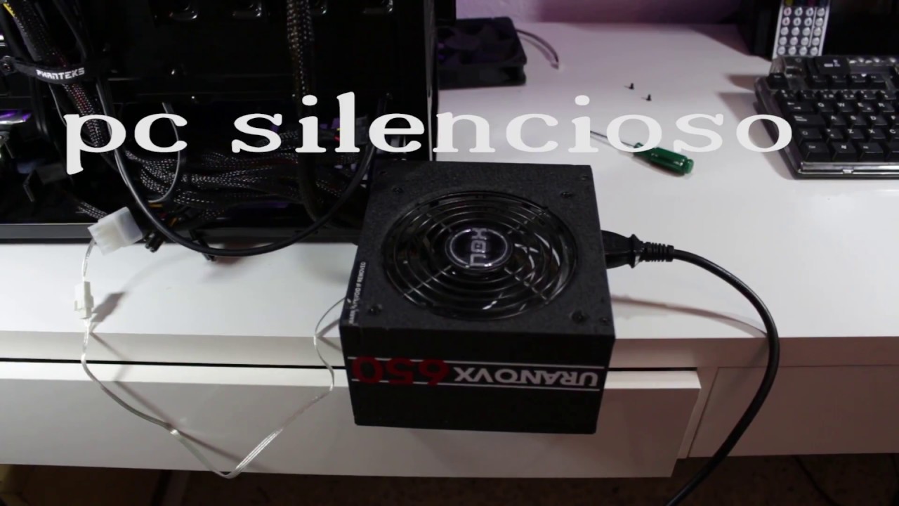 como cambiar ventilador ruidoso de fuente de alimentación
