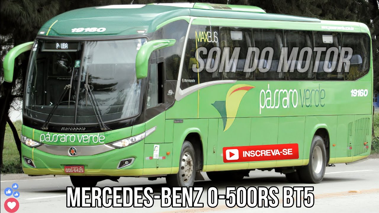 (Som do Motor) Mercedes-Benz O-500RS BT5 | Pássaro Verde - 19160