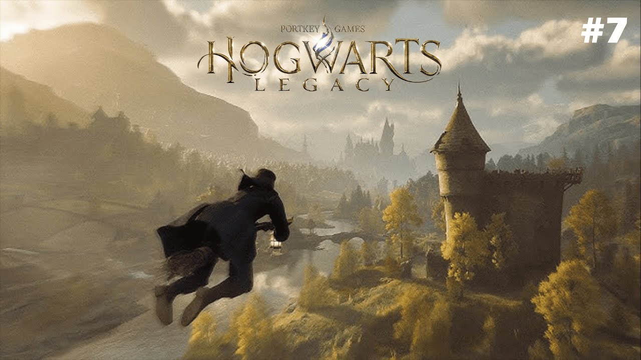 BELAJAR TERBANG PAKAI BROOM - Hogwarts Legacy Part 7