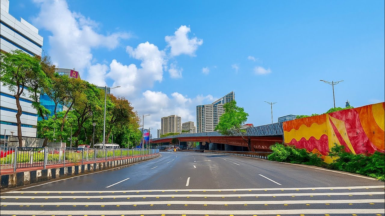 Bandra to Dharavi Drive in 4K | Real Streets of Mumbai 🇮🇳