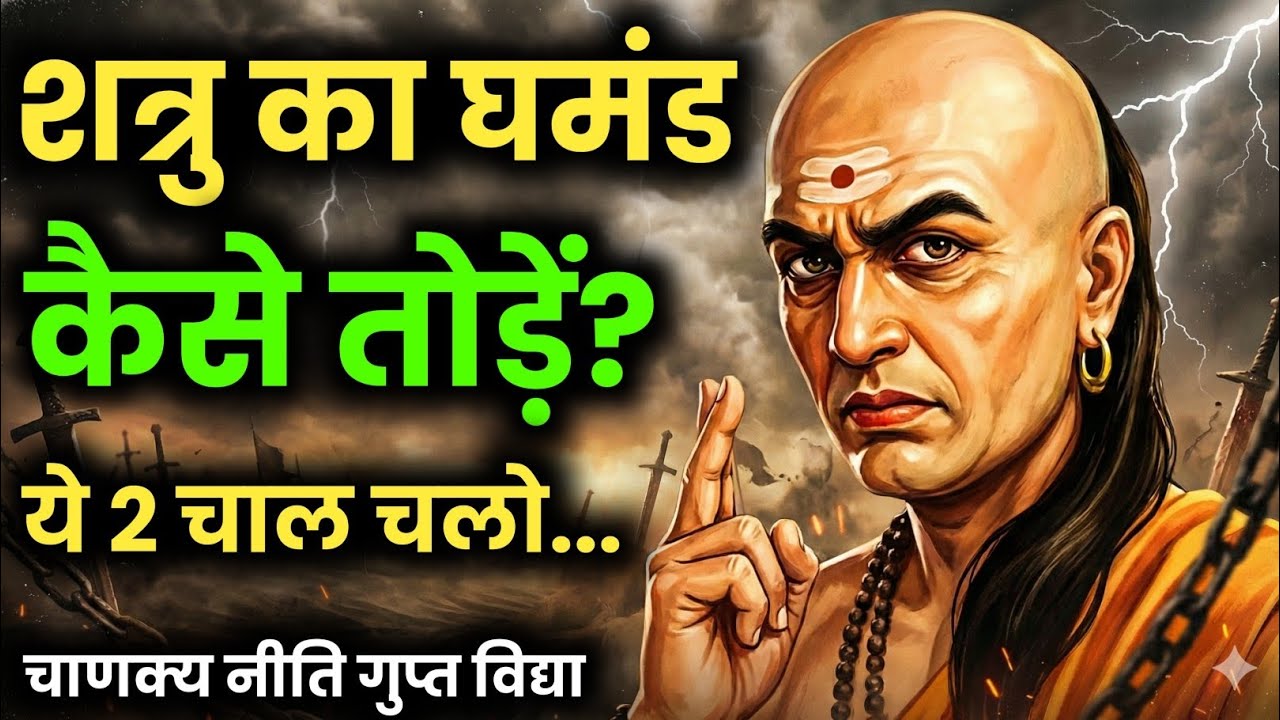 शत्रु का घमंड कैसे तोड़ें 😡 ये 2 चाल चलो | चाणक्य नीति गुप्त विद्या | Chanakya Niti Motivational 