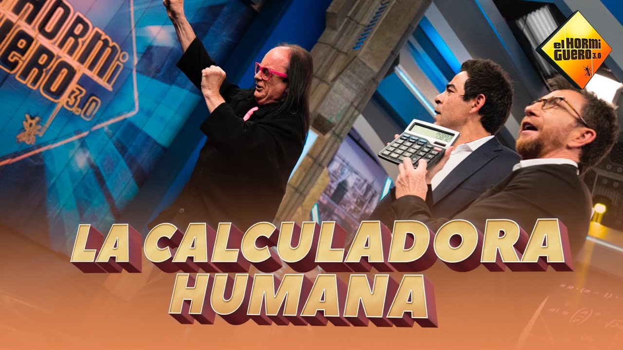 José Bono - La calculadora humana - El Hormiguero