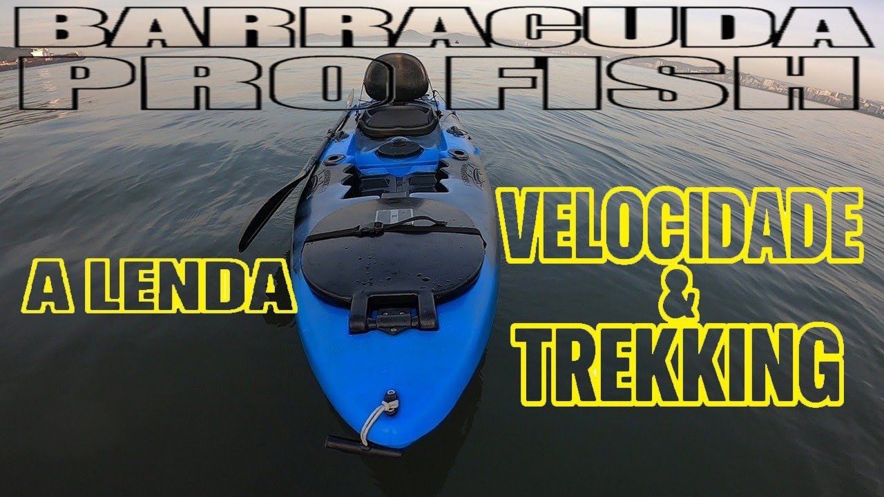 Comportamento de Remada e Trekking do Barracuda Pro Fish da Lontras