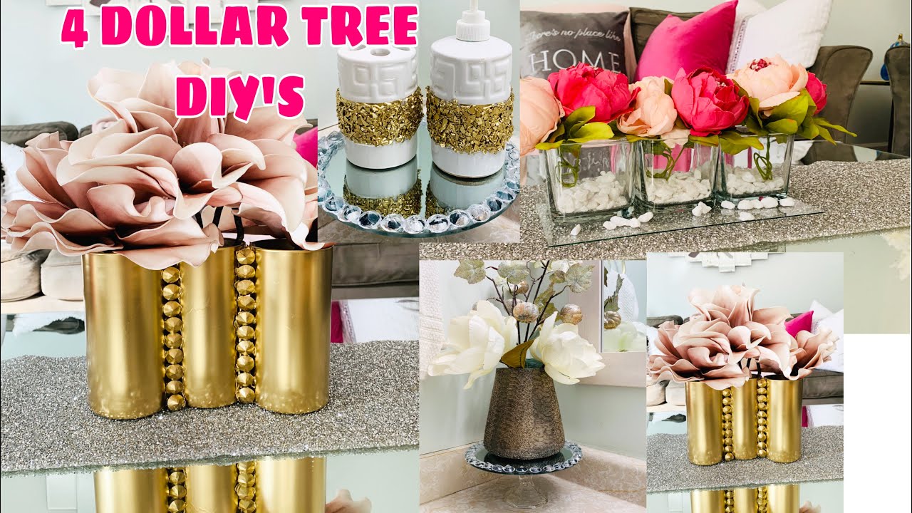 Manualidades rápidas y elegantes/DÓLLAR TREE DIY/decora tu casa sin gastar
