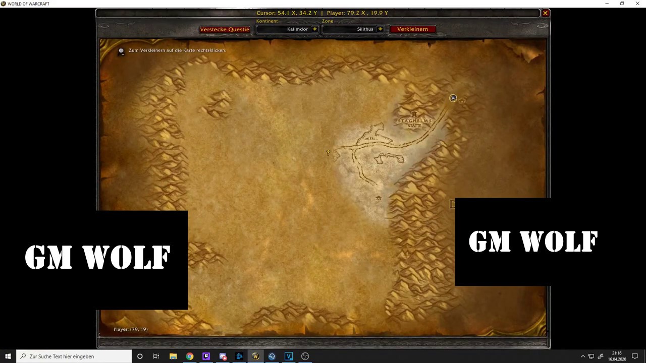 Wie kommt man nach Silithus ? WoW Classic | GM Wolf | World of Warcraft Classic | HD