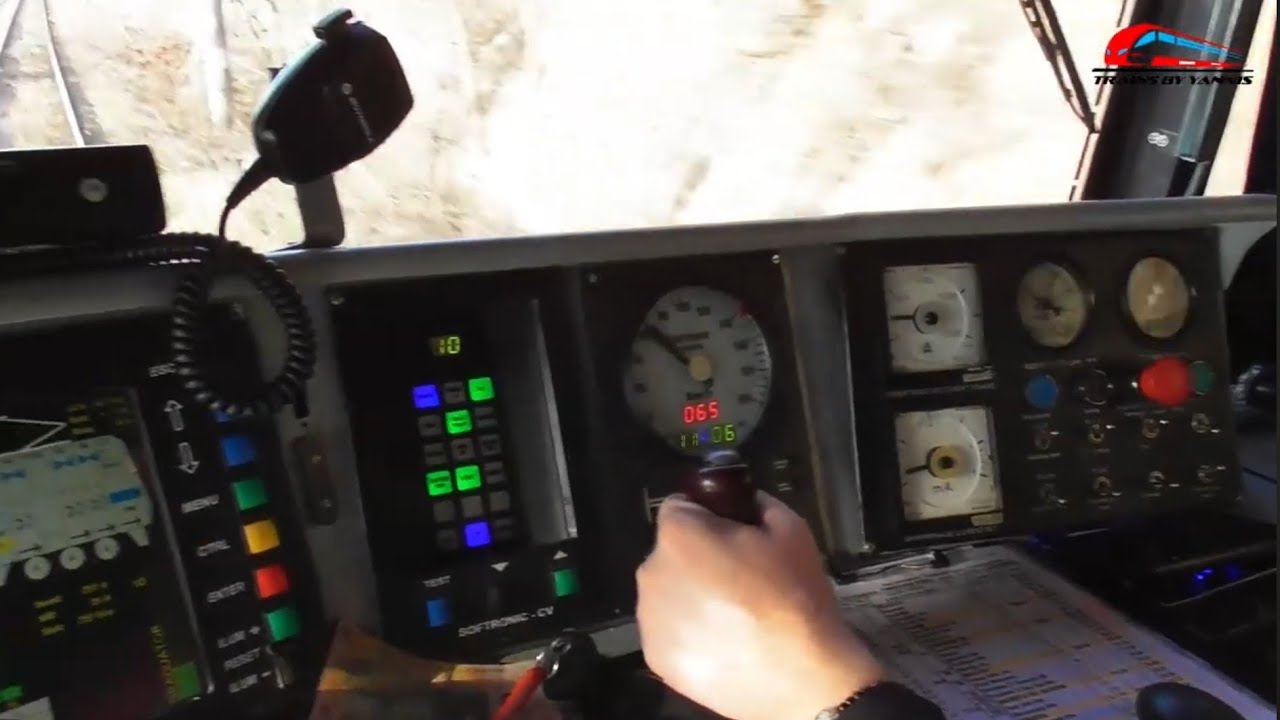 Cabview & Interiorul Locomotivei 060-EA CFR CALATORI la Portile de Fier / Peisaje Spectaculoase