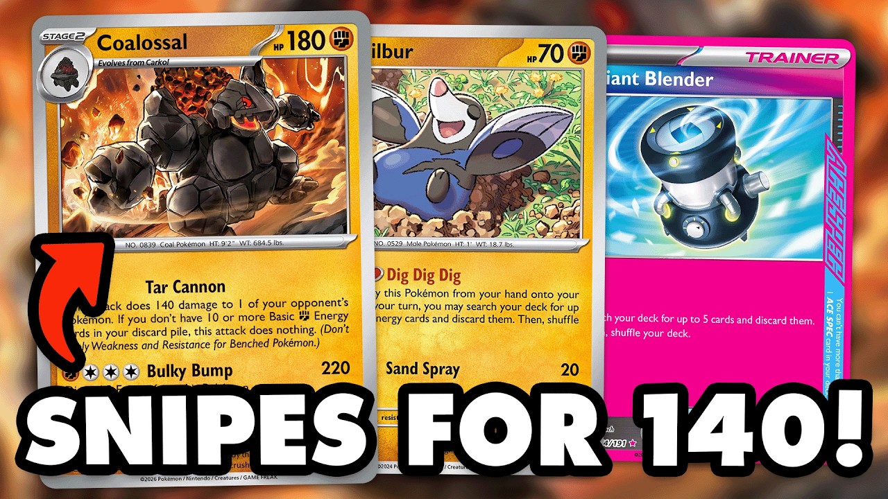 Coalossal Is a Powerful 1 Prize Sniper!
