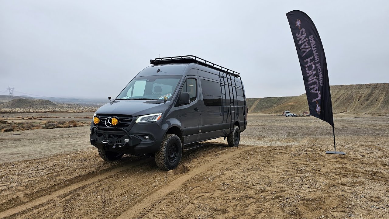 Off-Grid Overland Sprinter build. 2023 Sprinter 170 AWD Twin Turbo Diesel H.O. Motor.