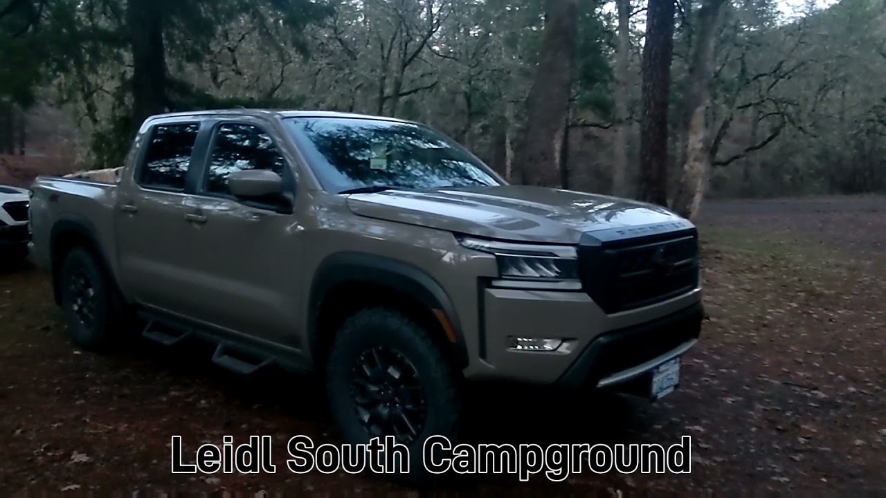 First camping trip in the Frontier. South Leidl Campground, Wa