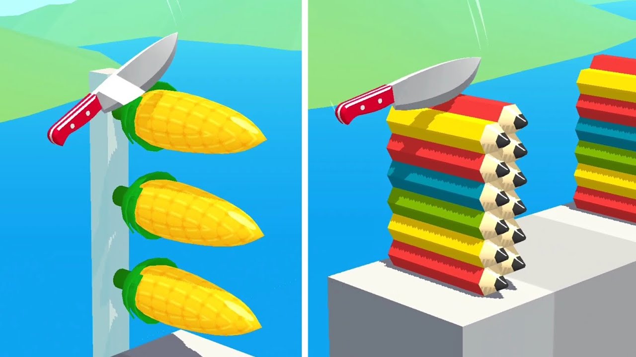 Slice It All Game! Very Satisfying and Relaxing ASMR Slicing Video NEW UPDATE