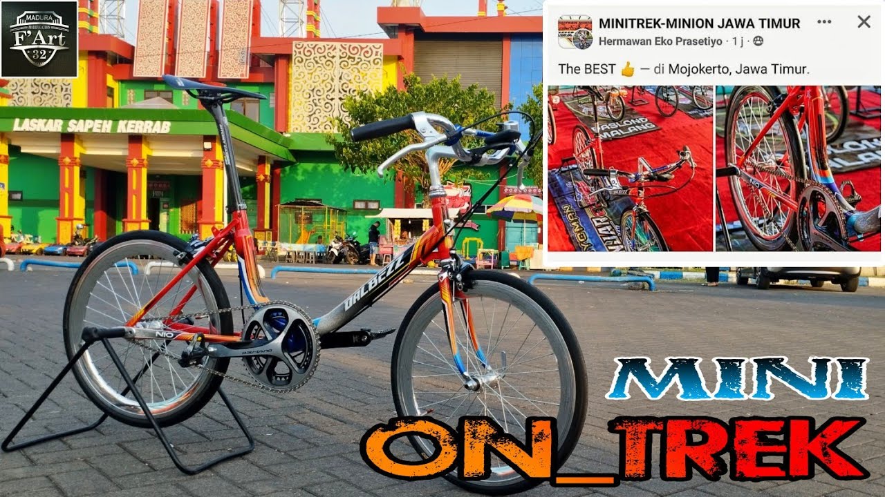 SEPEDA MINITREK MODIFIKASI DAN AIRBRUSH || SEPEDA MINION