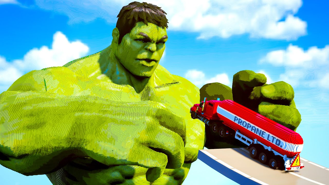 Cars vs Hulk! | Teardown