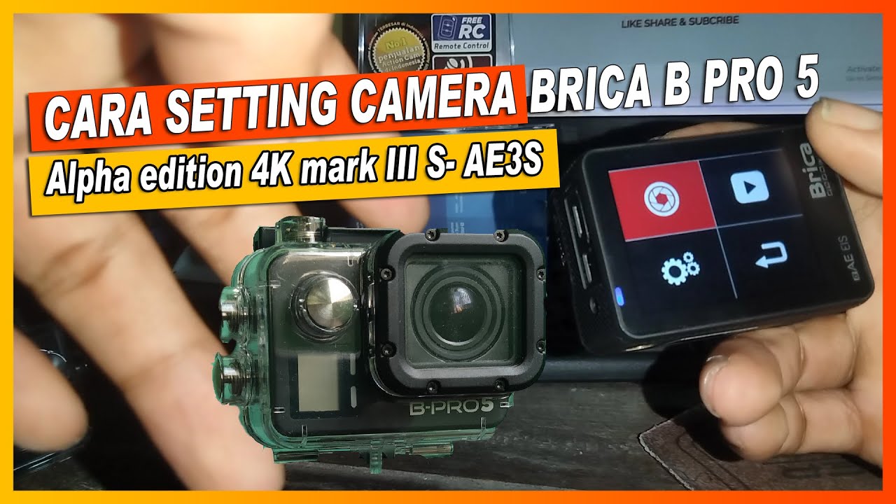 CARA setting kamera brica bpro 5 alpha edition 4 K  Mark III [S]
