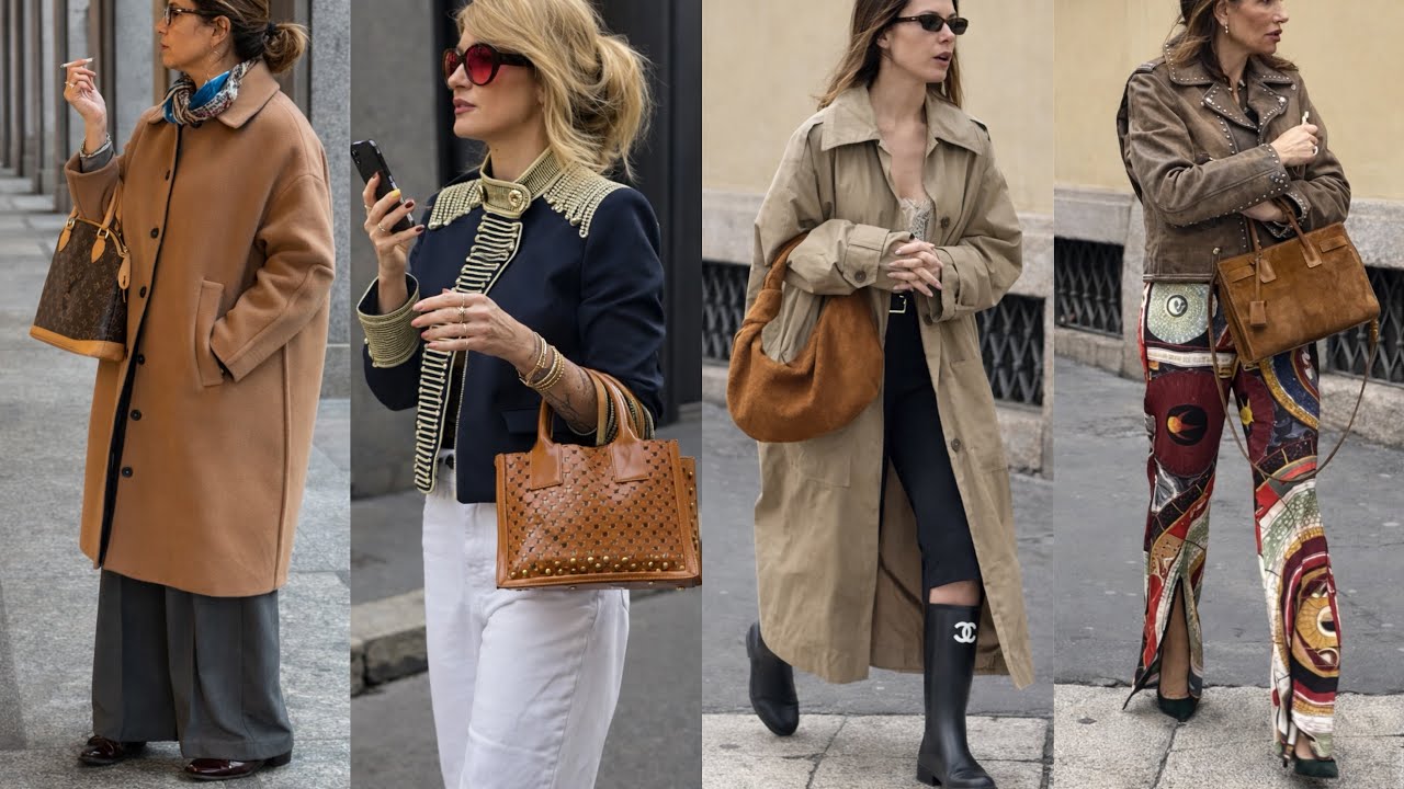APRIL 2026 BEST SPRING OUTFITS INSPIRATION 🇮🇹  T 17&deg;C ITALIAN STREET STYLE | MILAN FASHION LOOKS