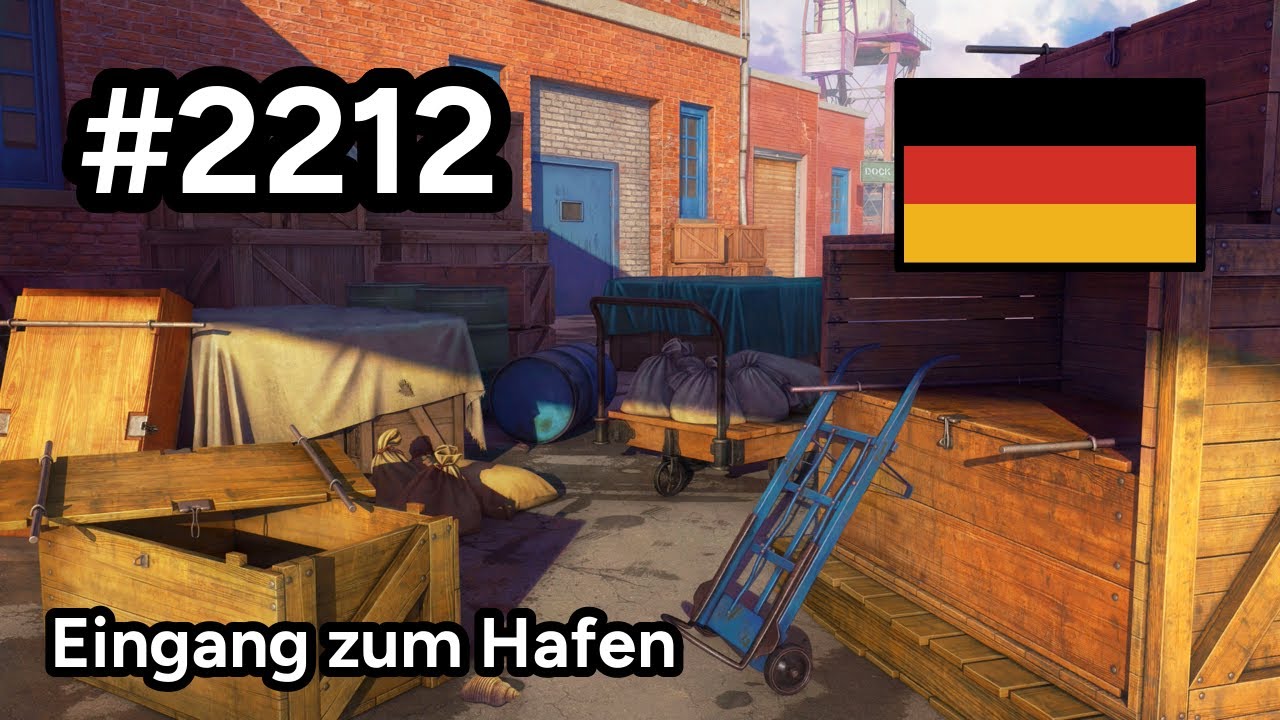 #2212 🇩🇪 (📕9-📄48-2) - Eingang zum Hafen - June's Journey