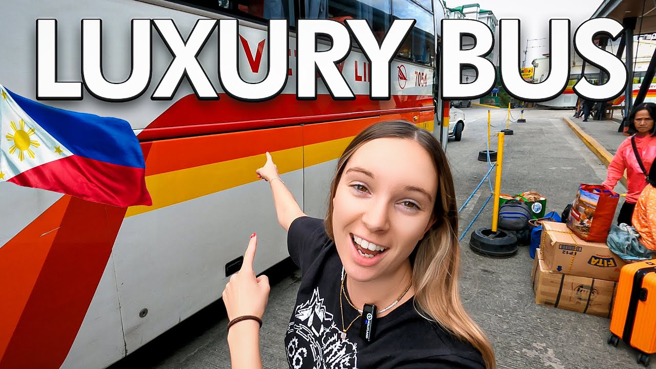$20 luxury bus in the Philippines (Manila to Baguio) 🇵🇭