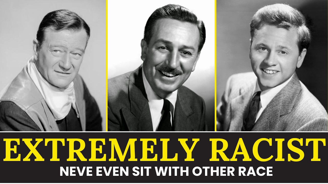 Classic Hollywood Celebrities Who Were Racist In Reality