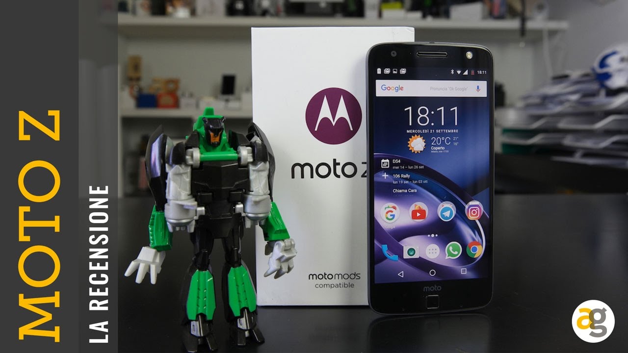 RECENSIONE Moto Z e Mods