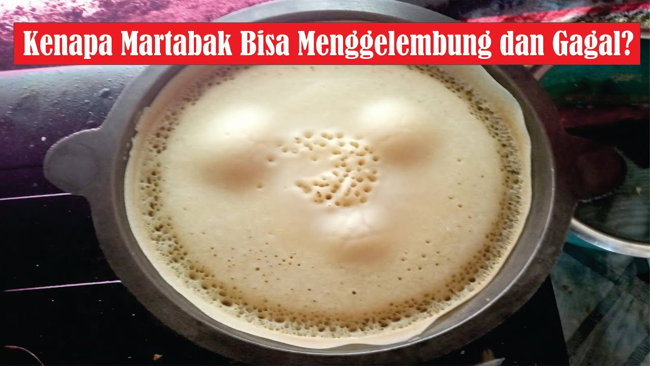 Tips Supaya Martabak Tidak Menggelembung