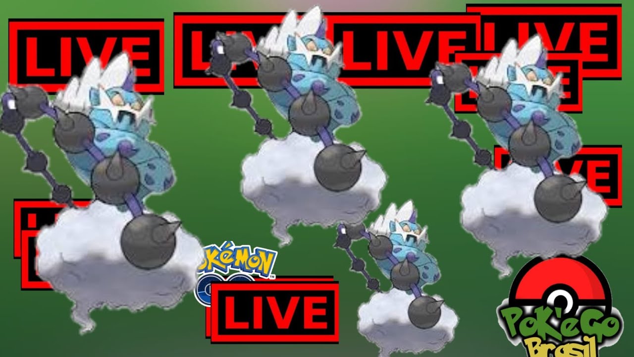 Fazendo Reides do Thundurus  no Pokémon GO  🔴