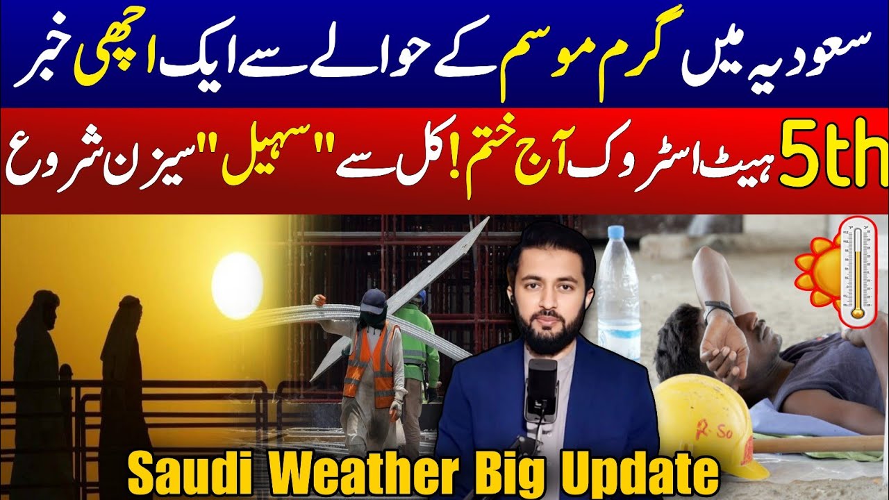 Heatwave in Saudi Arabia? Weather Big Update - When Will Summer End In KSA? Arab temperature Today
