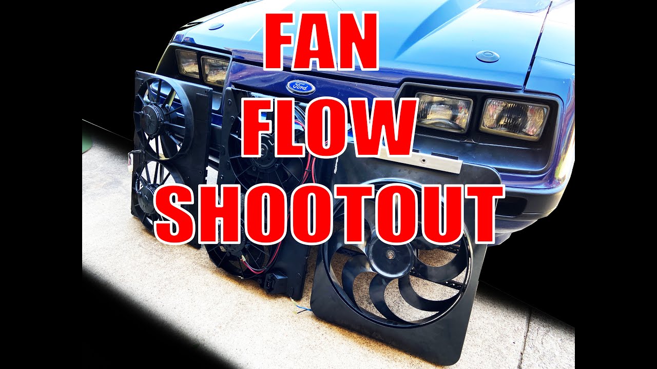Contour vs SPAL vs Black Magic - Fan Airflow Test