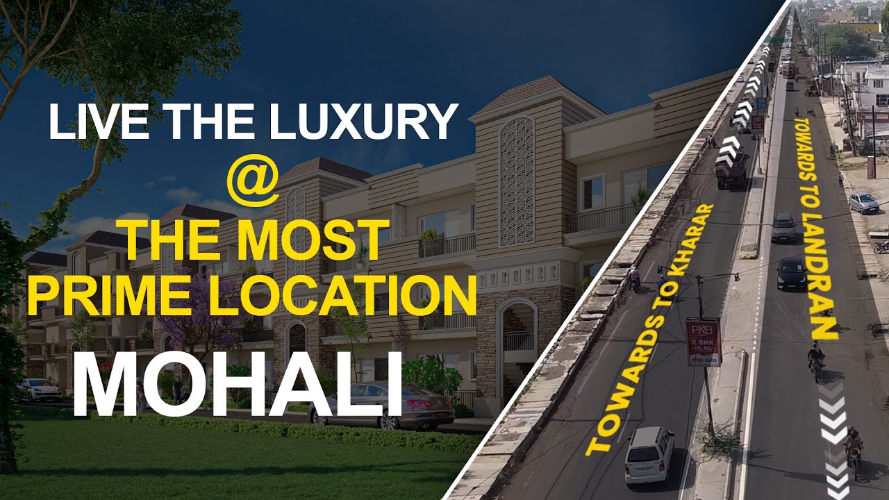 Nature City Premium Living 2/3BHK Appartments by SBP Group on Landran Kharar Road Sector 127 Mohali