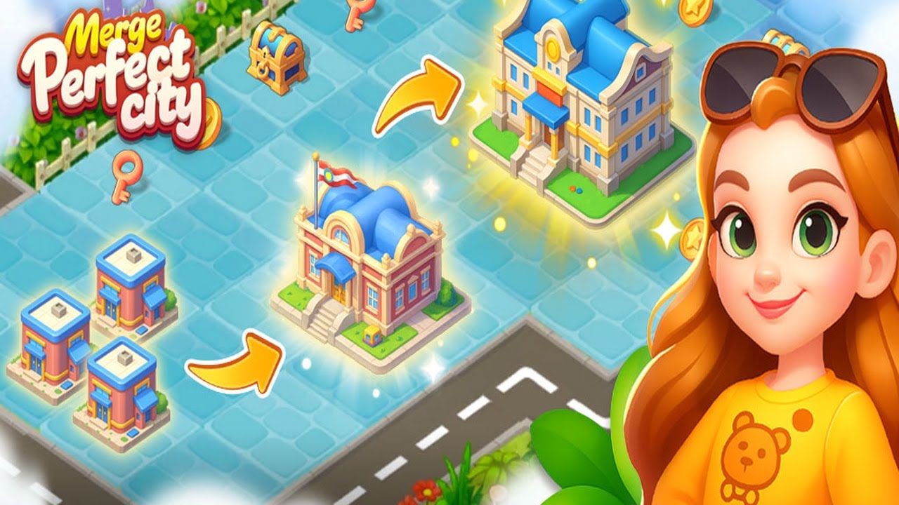 Merge Perfect City Gameplay