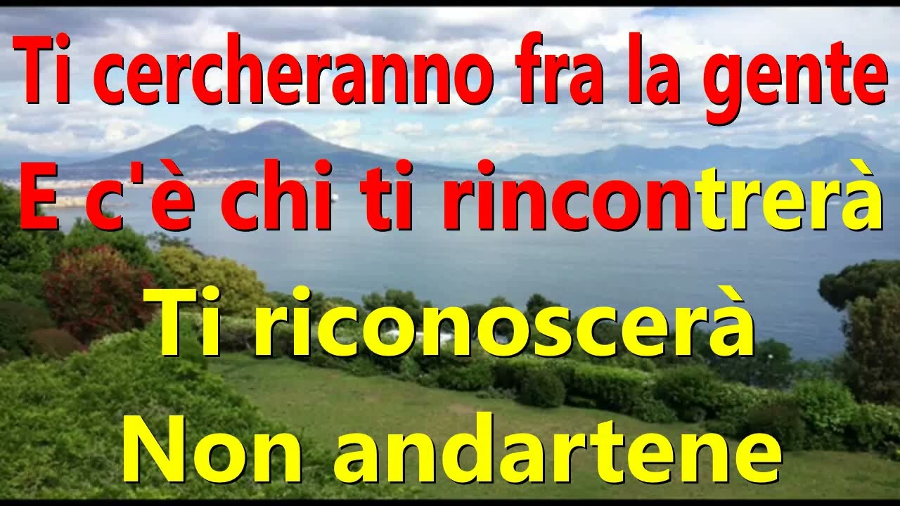 Renato Zero - Ostinato Amore Karaoke