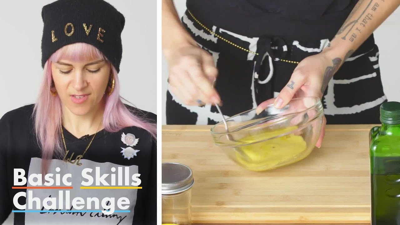 50 People Try to Make a Vinaigrette Dressing | Epicurious