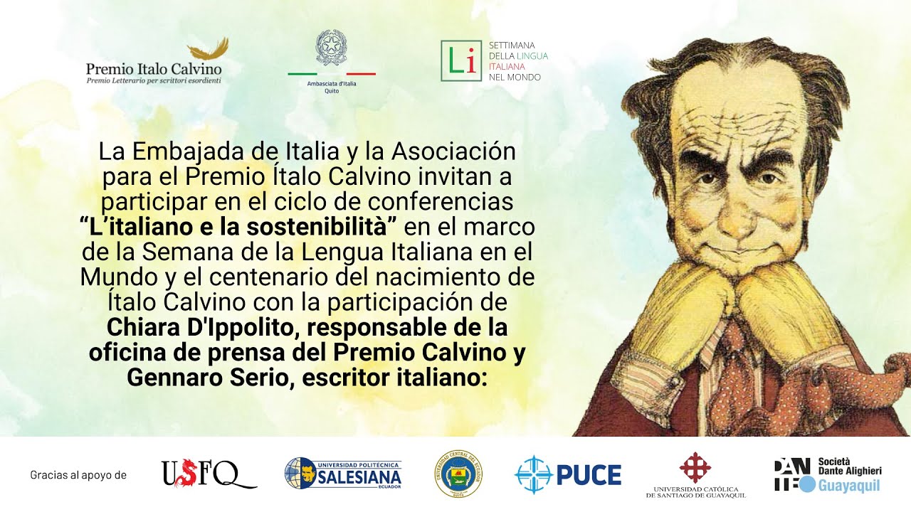 #SLIM2023 | Conferencia: “L’italiano e la sostenibilità” desde la Universidad San Francisco de Quito