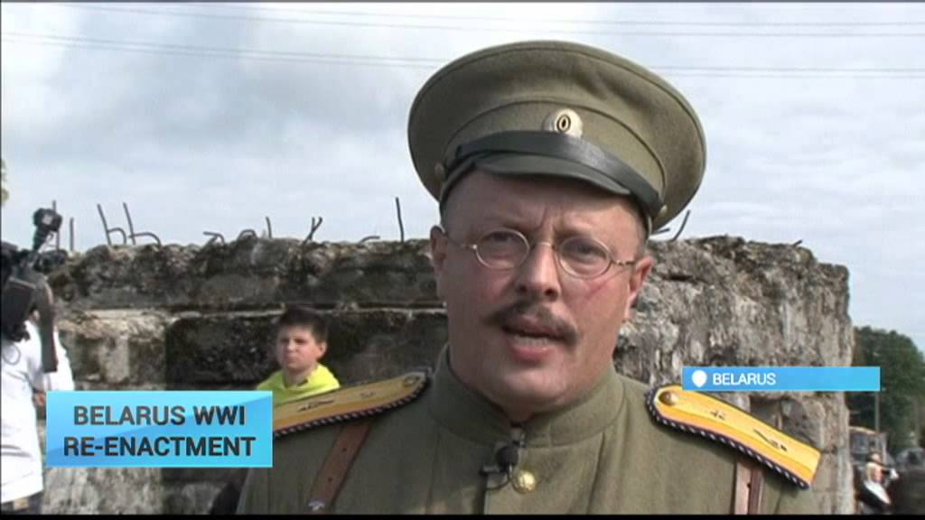 Belarus WWI Re-Enactment: History enthusiasts re-enact battle between Russians and Germans