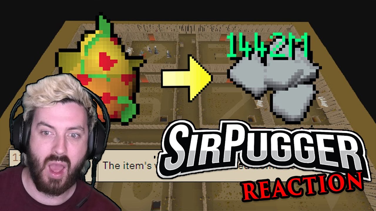 Did Jagex hide this trillion GP gold dupe in Oldschool Runescape?! - Reacting to @SirPugger
