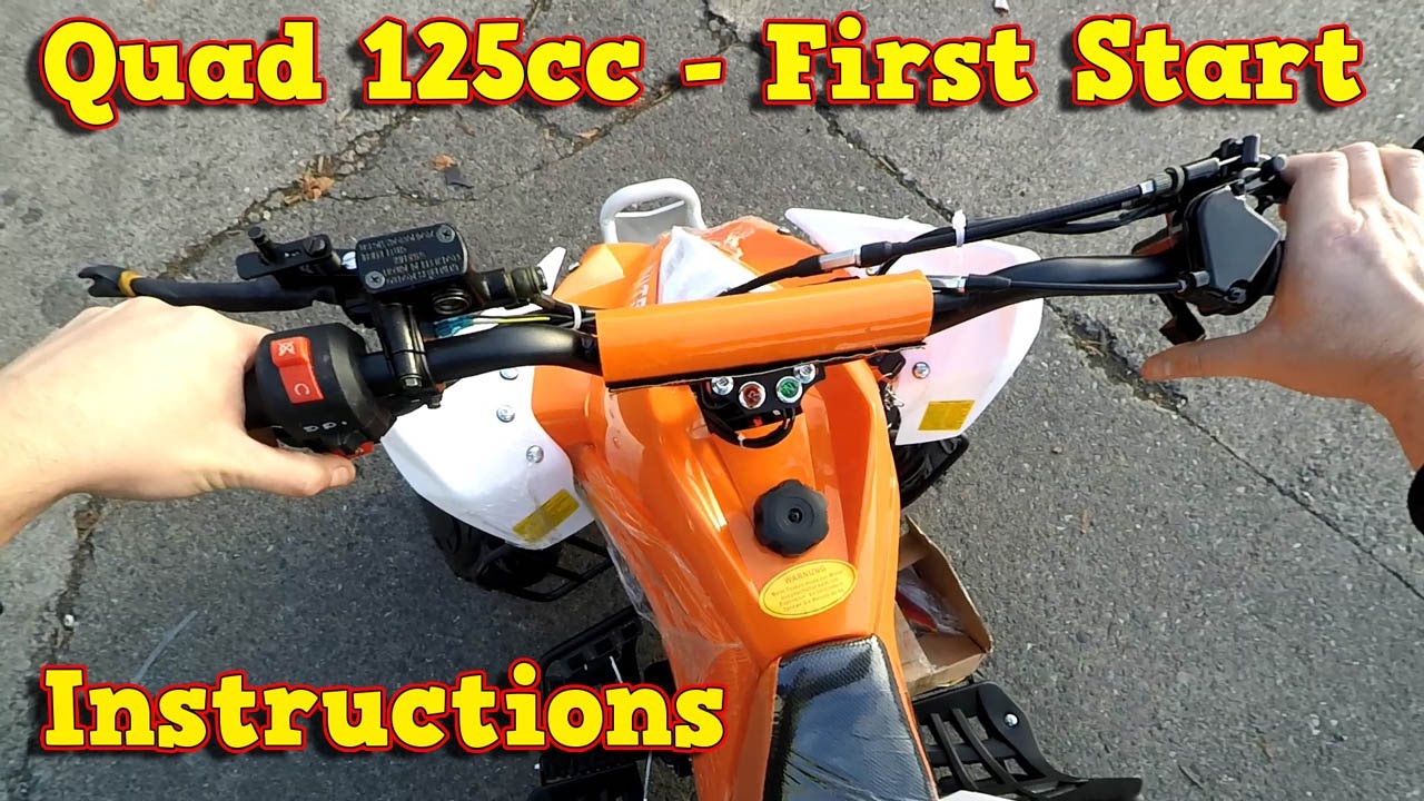Quad 125, 110 - Instrukcja jak Odpalić Silnik + Pierwsza Jazda Speedy RG7 od Nitro Motors