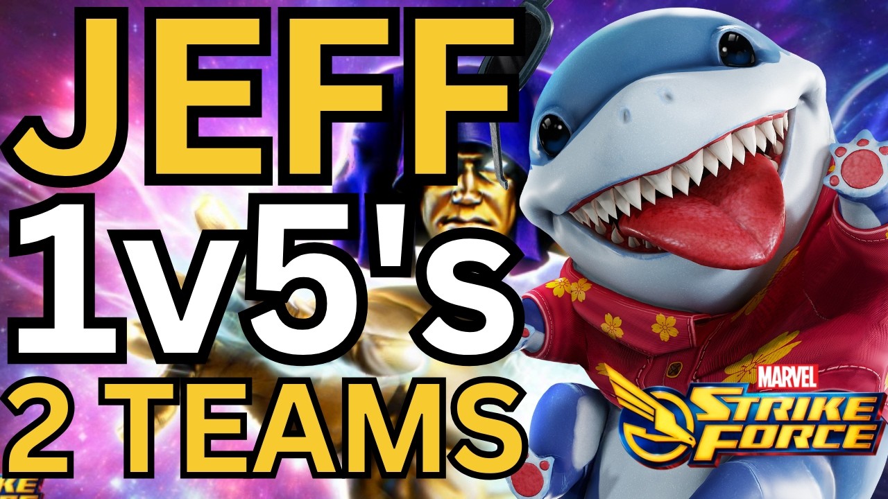 THERES NO WAY JEFF IS THIS GOOD | COSMIC CRUCIBLE | MARVEL Strike Force | MSF