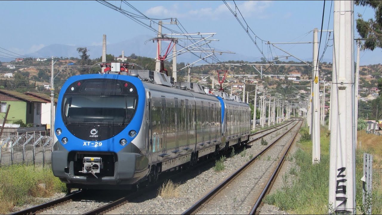 Nuevos Trenes Alstom Xtrapolis Modular por el Metro Valparaíso.