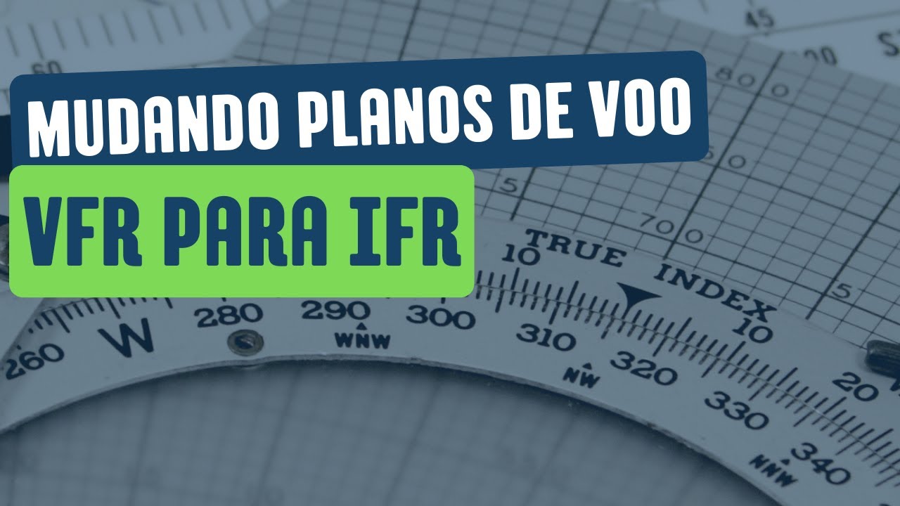 Posso decolar visual e pousar instrumentos? Planos de voo VFR para IFR (Z)