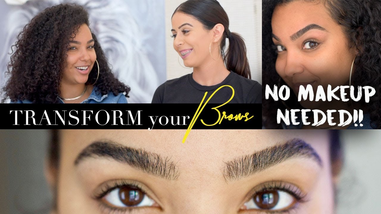 5 ways to TRANSFORM your BROWS without MAKEUP