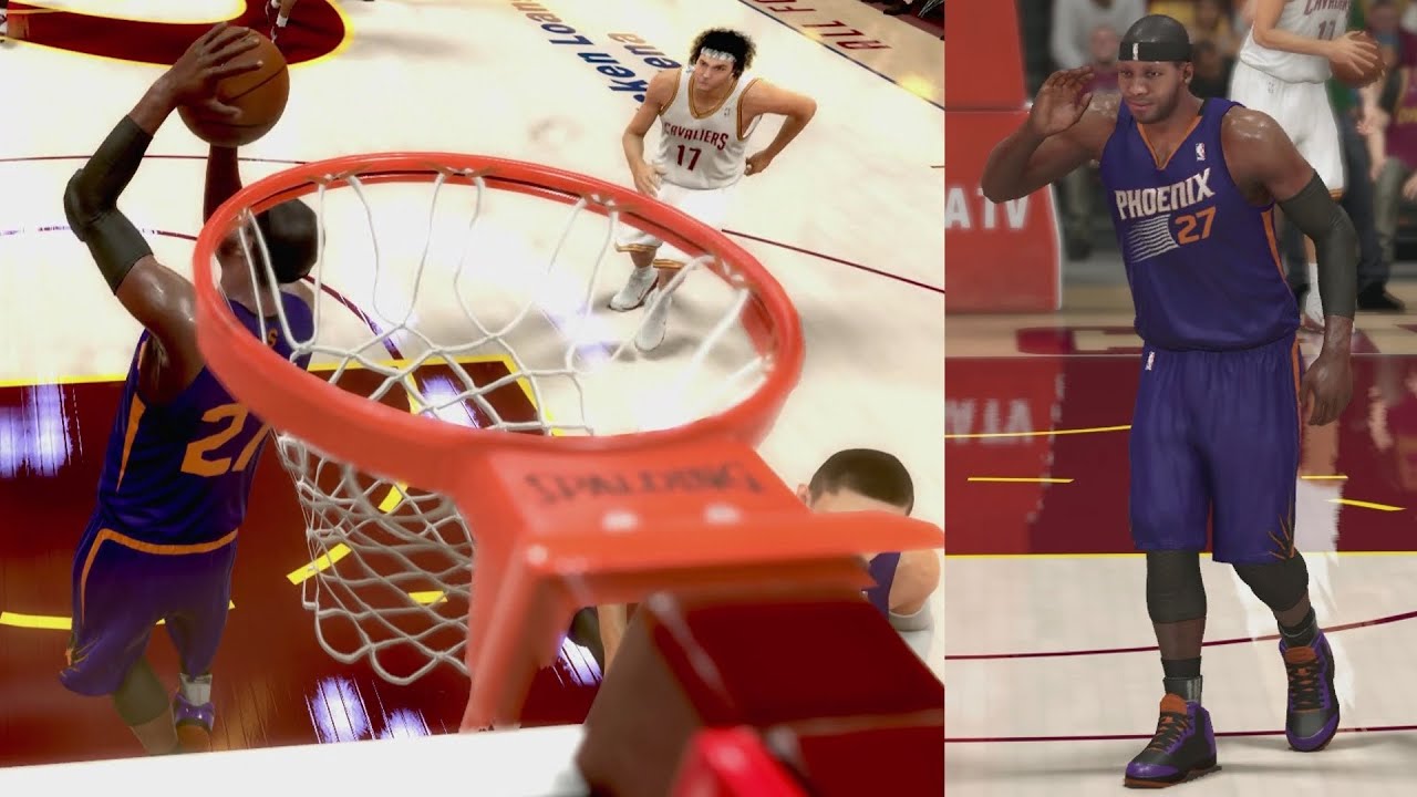 NBA 2K14 PS4 My Career - Unbelievable 360 Dunk!
