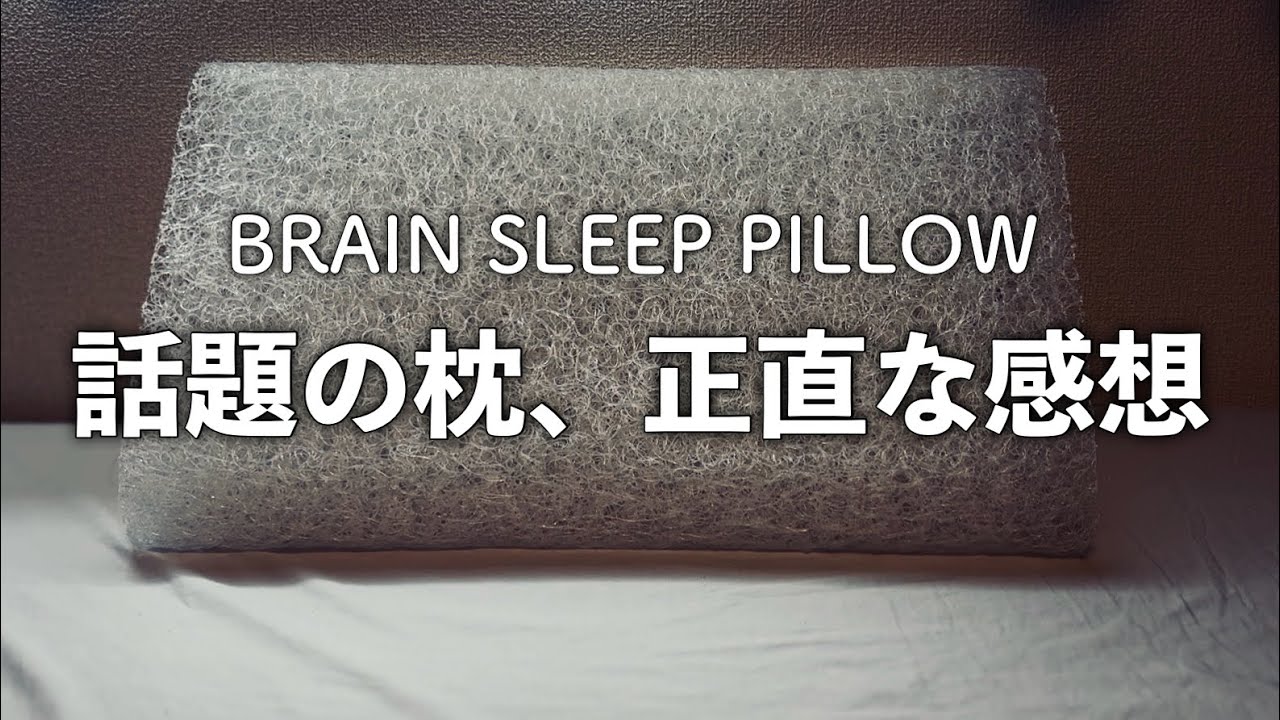 約3万円｜ブレインスリープピロー｜高級枕3年使用レビュー