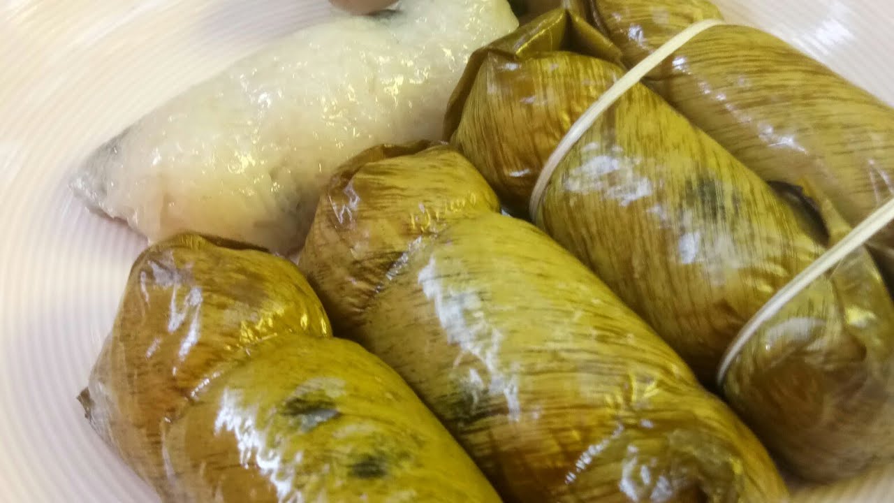 ข้าวต้มมัด สอนทำขนมไทย by แม่โอ๋