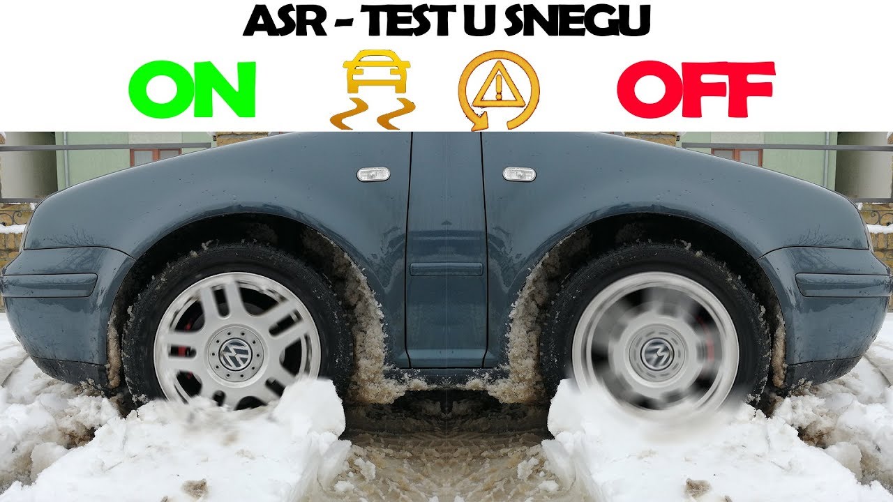 ASR ON VS OFF | TEST U SNEGU