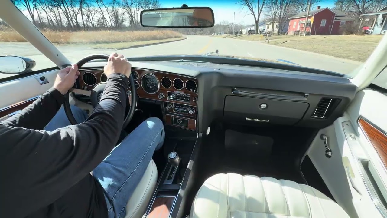 1977 Pontiac Grand Prix SJ Driving Video
