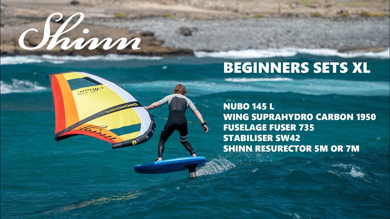 Wing foil Shinn BEGINNERS SETS XL 1950 - Best wingfoil set for beginners