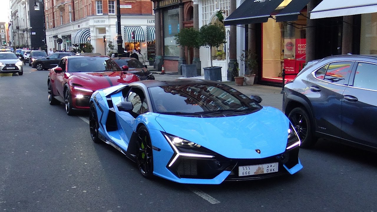 Supercars in London April 2025