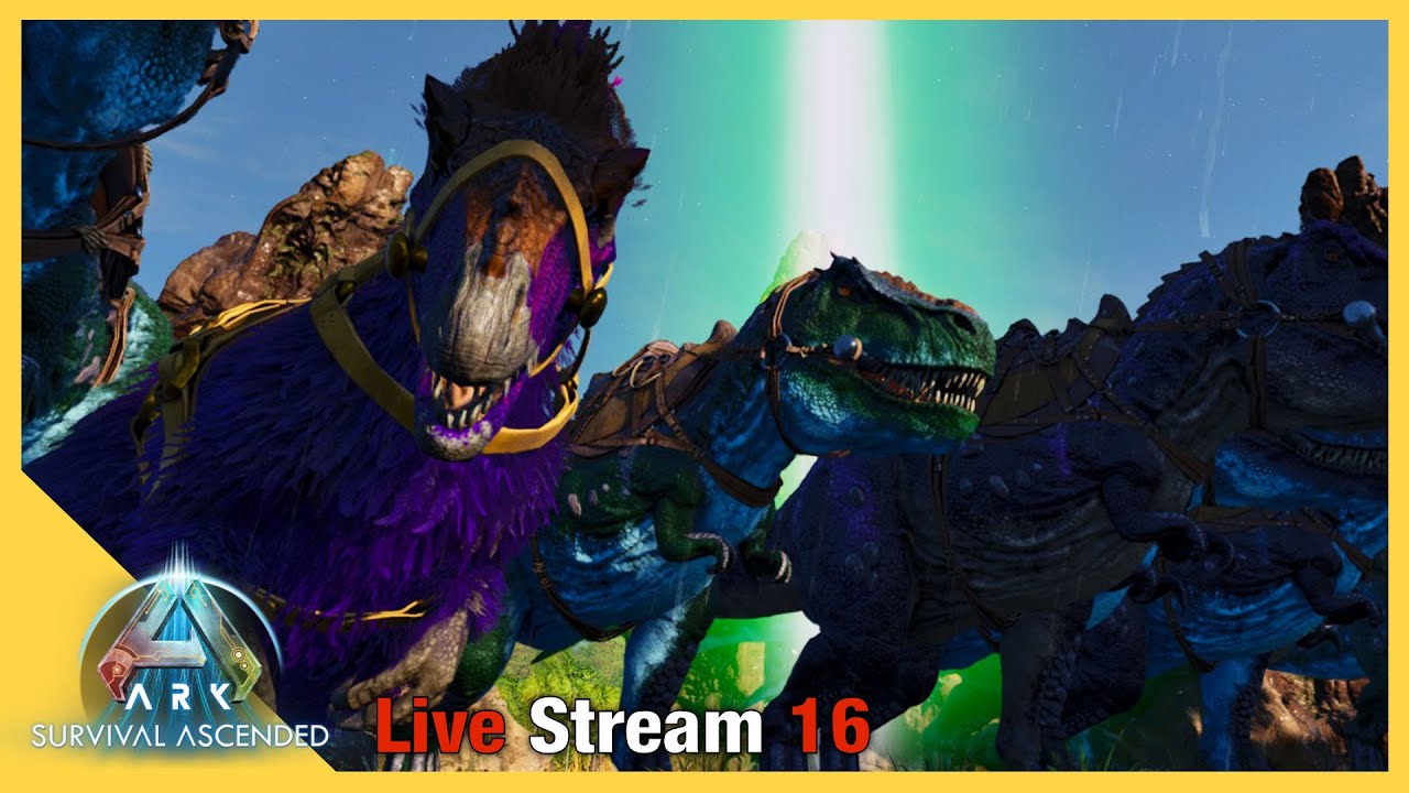 Ark Survival Ascended | Alpha Megapithecus + (Invisible) Alpha Dragon | Ep 16