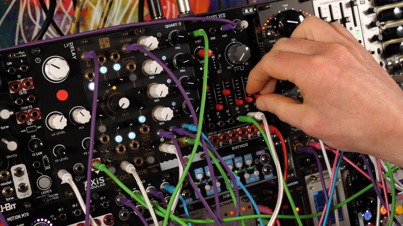 Befaco Octaves VCO Jam with Turing and Pony VCO, VCF